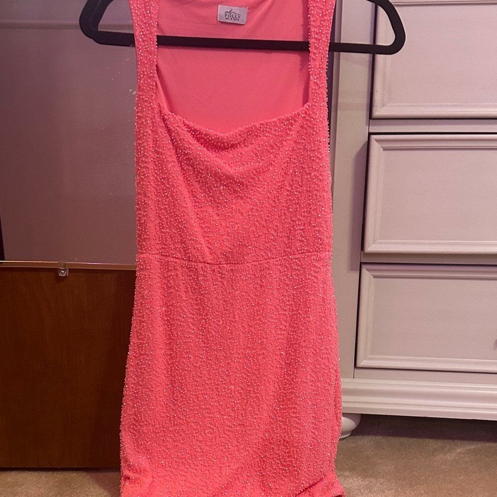 Oh Polly Pink Mini Dress